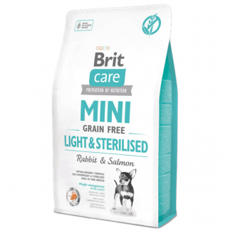Brit Care Mini Grain-free Light & Sterilised 2 kg Köpek Maması kullananlar yorumlar